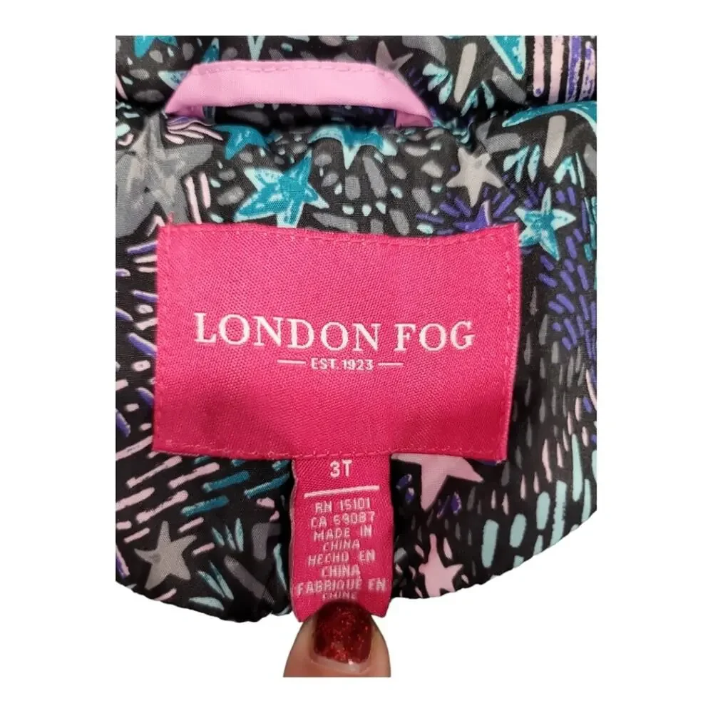 London Fog Hooded Puffer Jacket